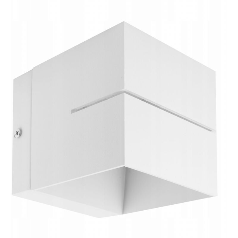 foto del prodotto lampada da parete a plafone cube 2, cubo g9, bianco
