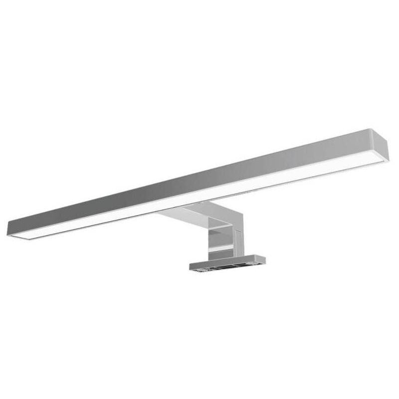 foto del prodotto lampada da parete a specchio a led 800lm 10w montaggio su bianco caldo