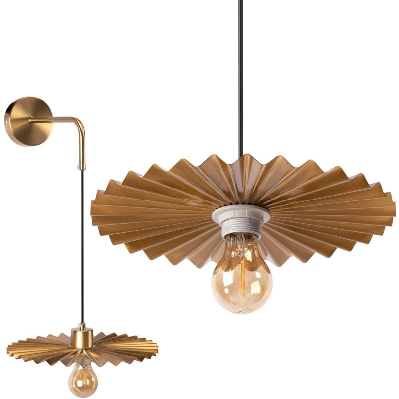 foto del prodotto lampada da parete app1356 1w old gold 30 cm
