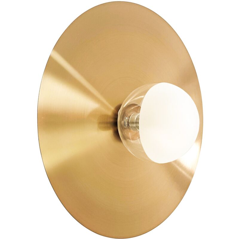 foto del prodotto lampada da parete app1419 w black gold