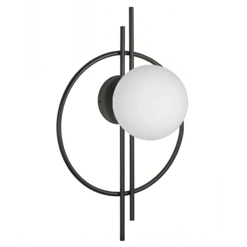foto del prodotto lampada da parete app1435 w black