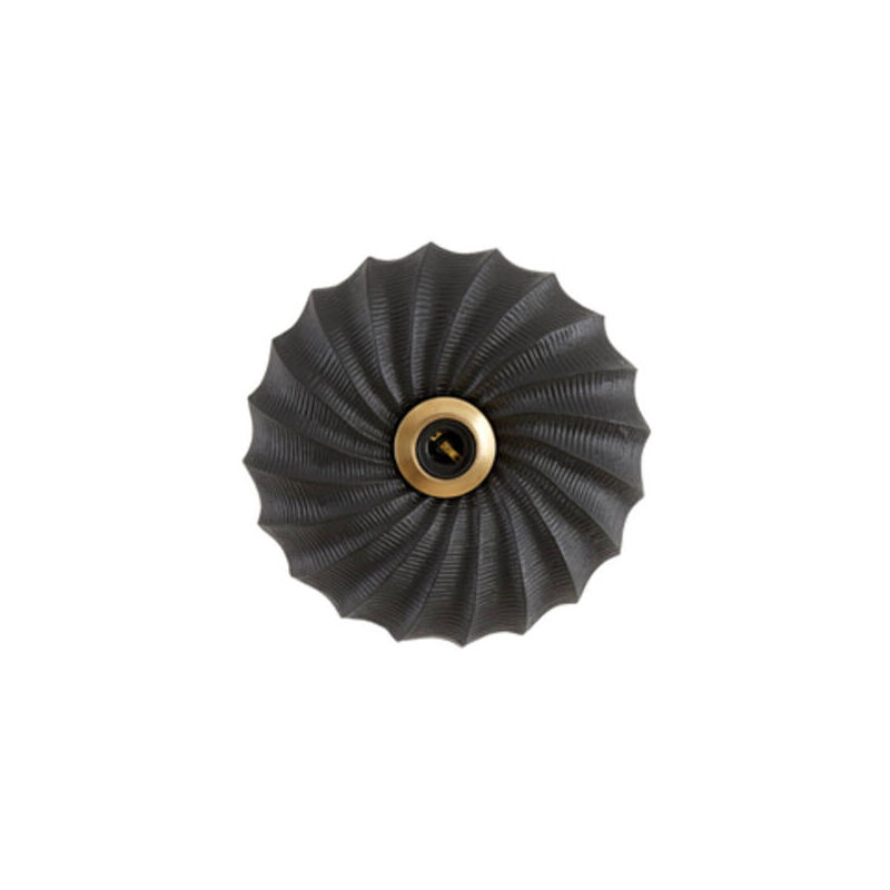foto del prodotto lampada da parete bapato nero metallo light living