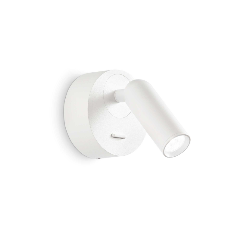 foto del prodotto lampada da parete bean ap round bianco ideal-lux