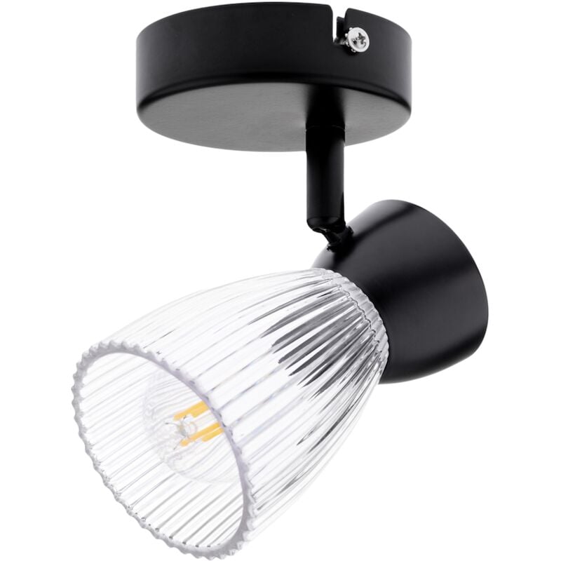 foto del prodotto lampada da parete best black 1xe14