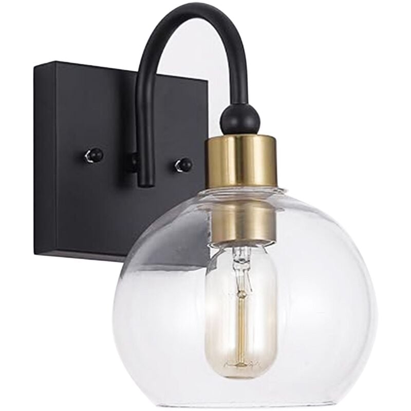 foto del prodotto lampada da parete black gold app1580 1w