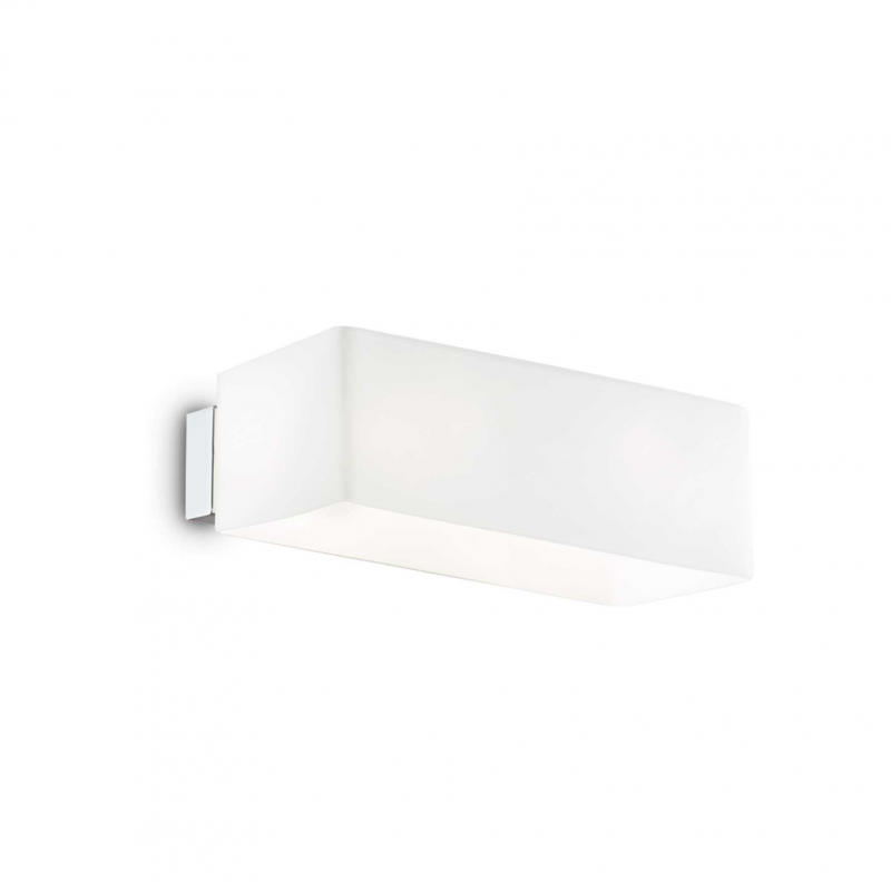 foto del prodotto lampada da parete box ap2 bianco ideal-lux