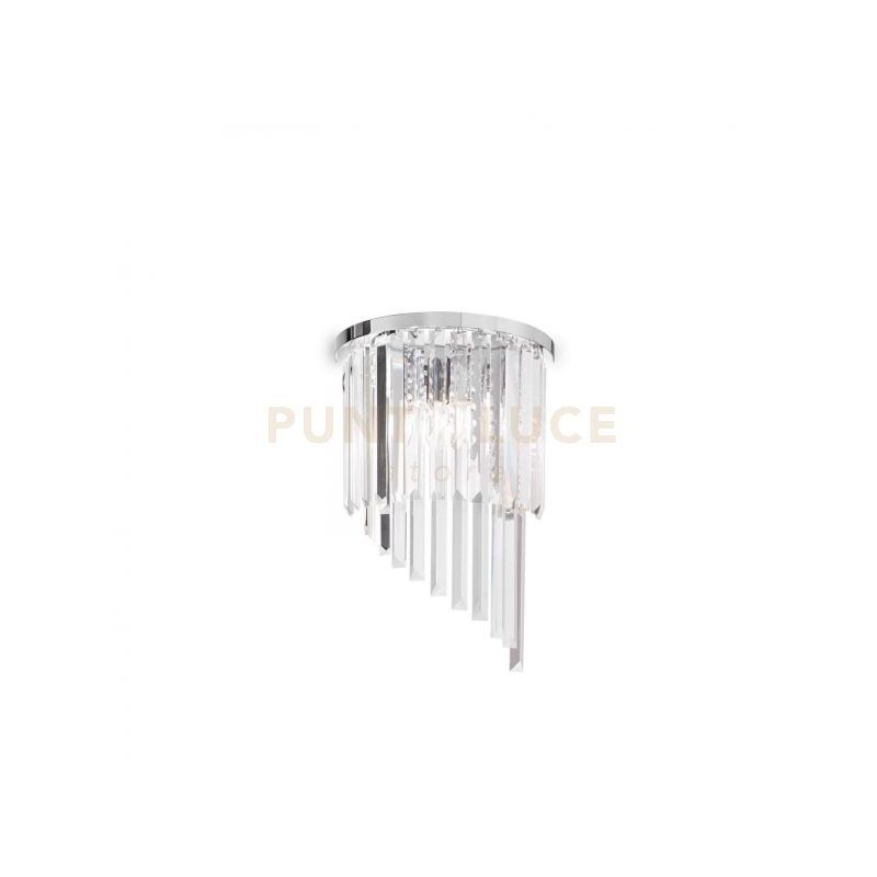 foto del prodotto lampada da parete carlton ap3 cromo