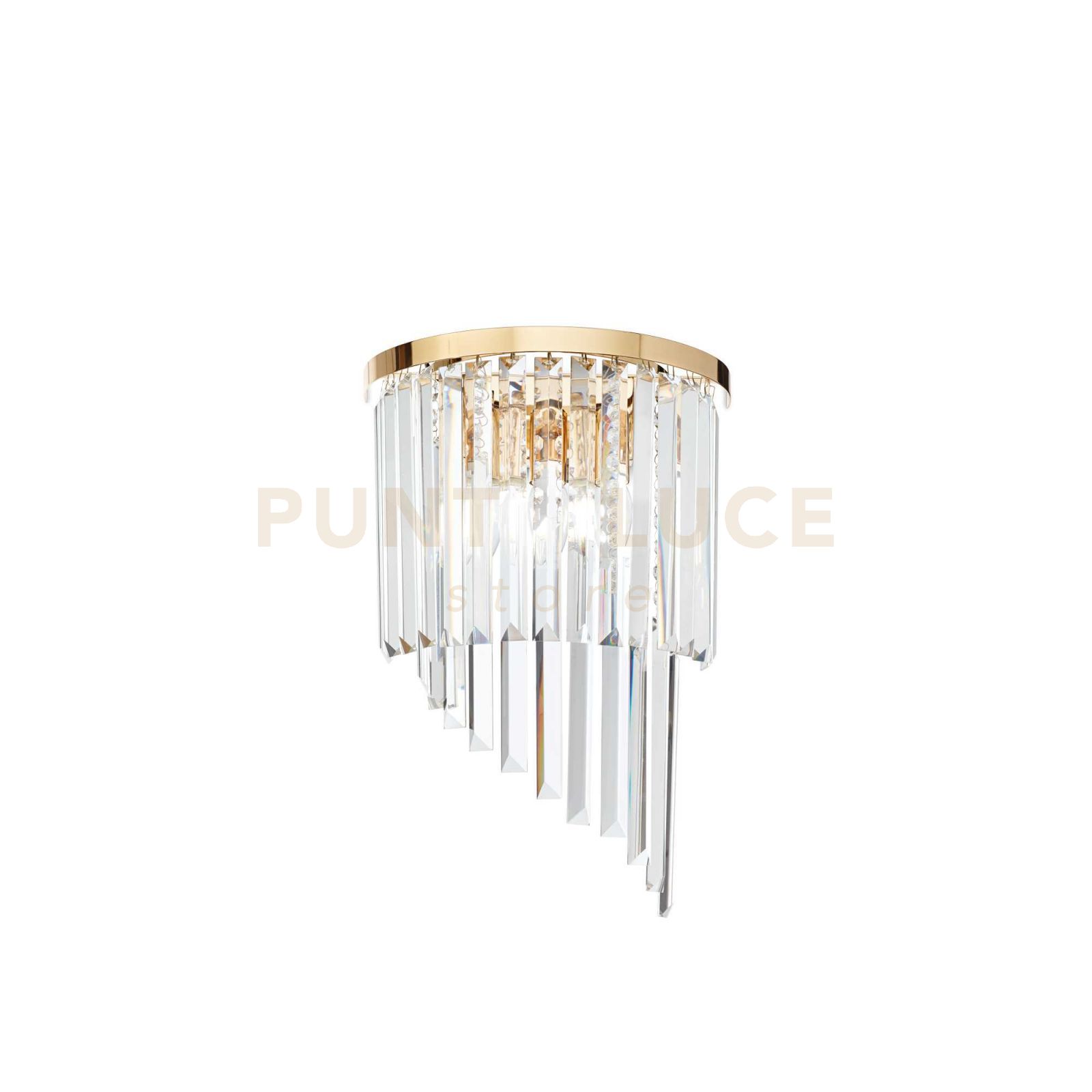 foto del prodotto lampada da parete carlton ap3 oro