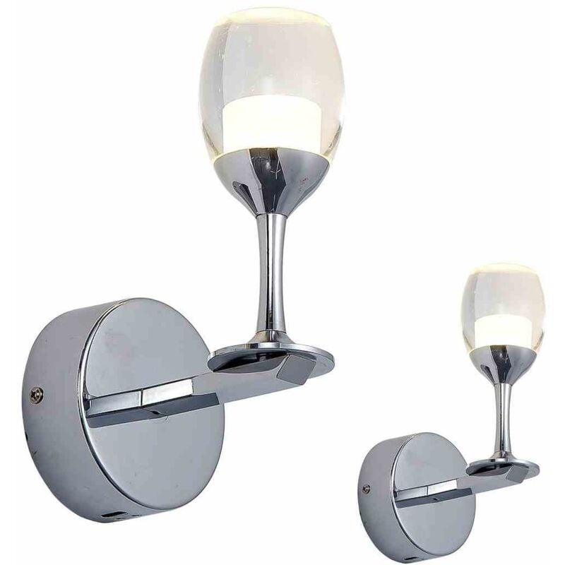 foto del prodotto lampada da parete coppa 1x5w led
