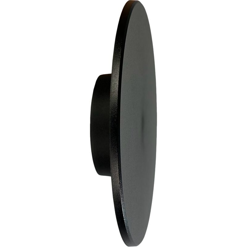 foto del prodotto lampada da parete disk 18w 3cct ip65 nero