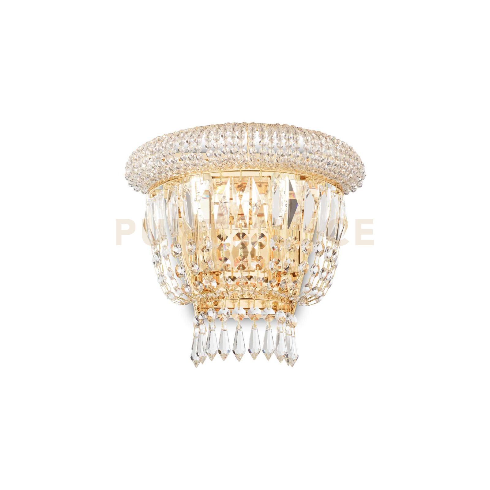 foto del prodotto lampada da parete dubai ap2 ottone