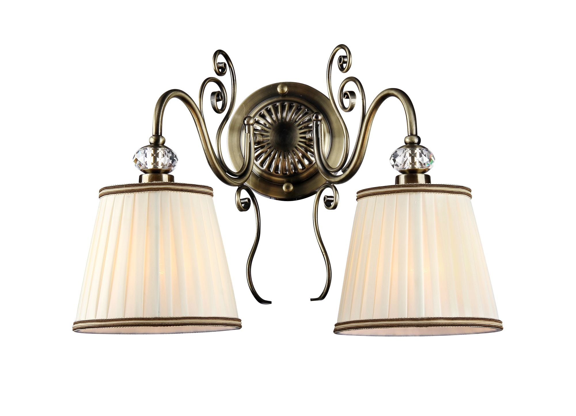 foto del prodotto lampada da parete elegant in metallo vintage bronzo antique
