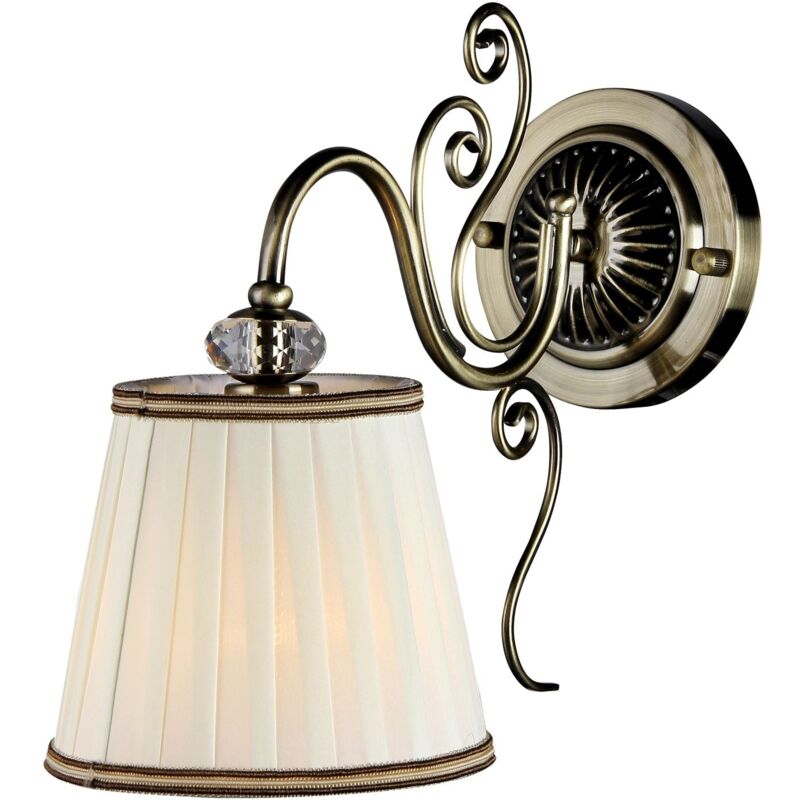 foto del prodotto lampada da parete elegant in metallo vintage bronzo antique