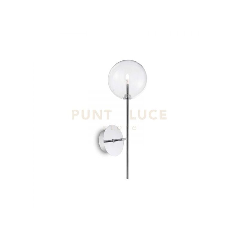 foto del prodotto lampada da parete equinoxe ap1 cromo