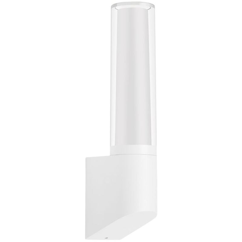 foto del prodotto lampada da parete esterna a led lampada da esterno ip44 8 w bianco metallo plastica telefunken