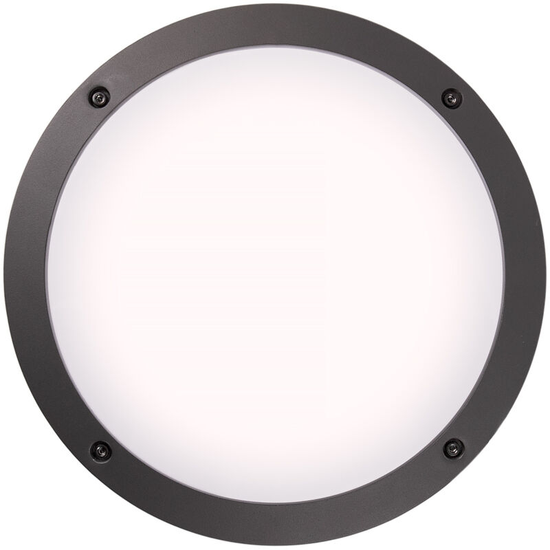 foto del prodotto lampada da parete esterni giardino lampada a parete ip54 3000k antracite, tipo 1 2x e27 paco home