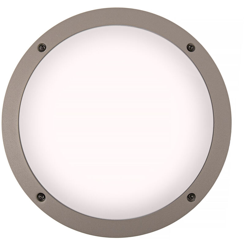 foto del prodotto lampada da parete esterni giardino lampada a parete ip54 3000k argento grigio, tipo 1 2x e27 paco home