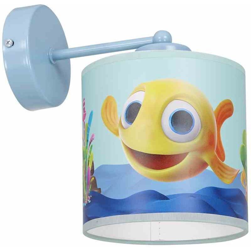 foto del prodotto lampada da parete fish minimini 1xe27