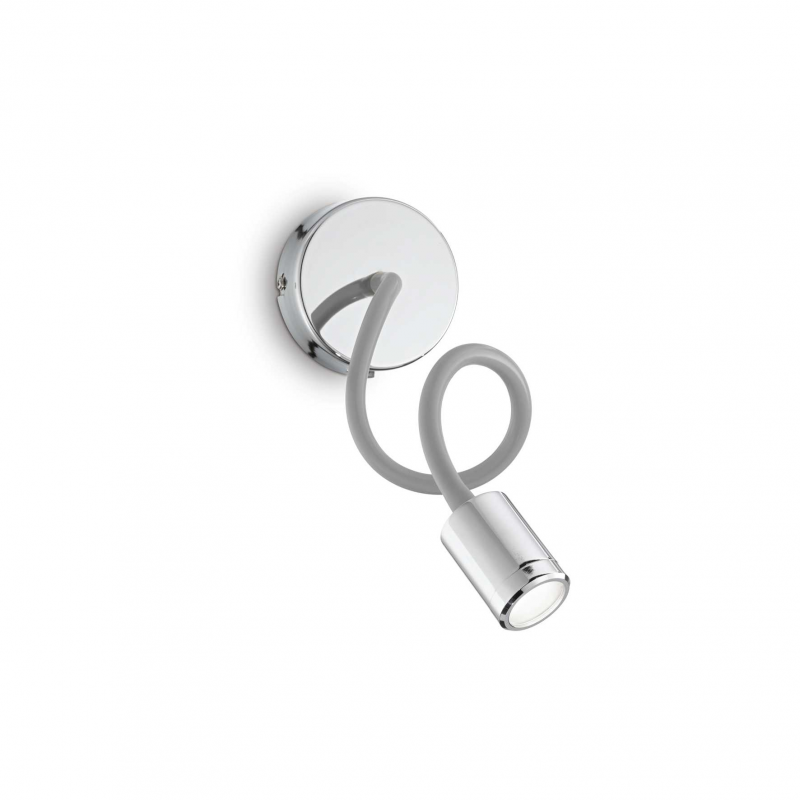 foto del prodotto lampada da parete focus-1 ap cromo ideal-lux