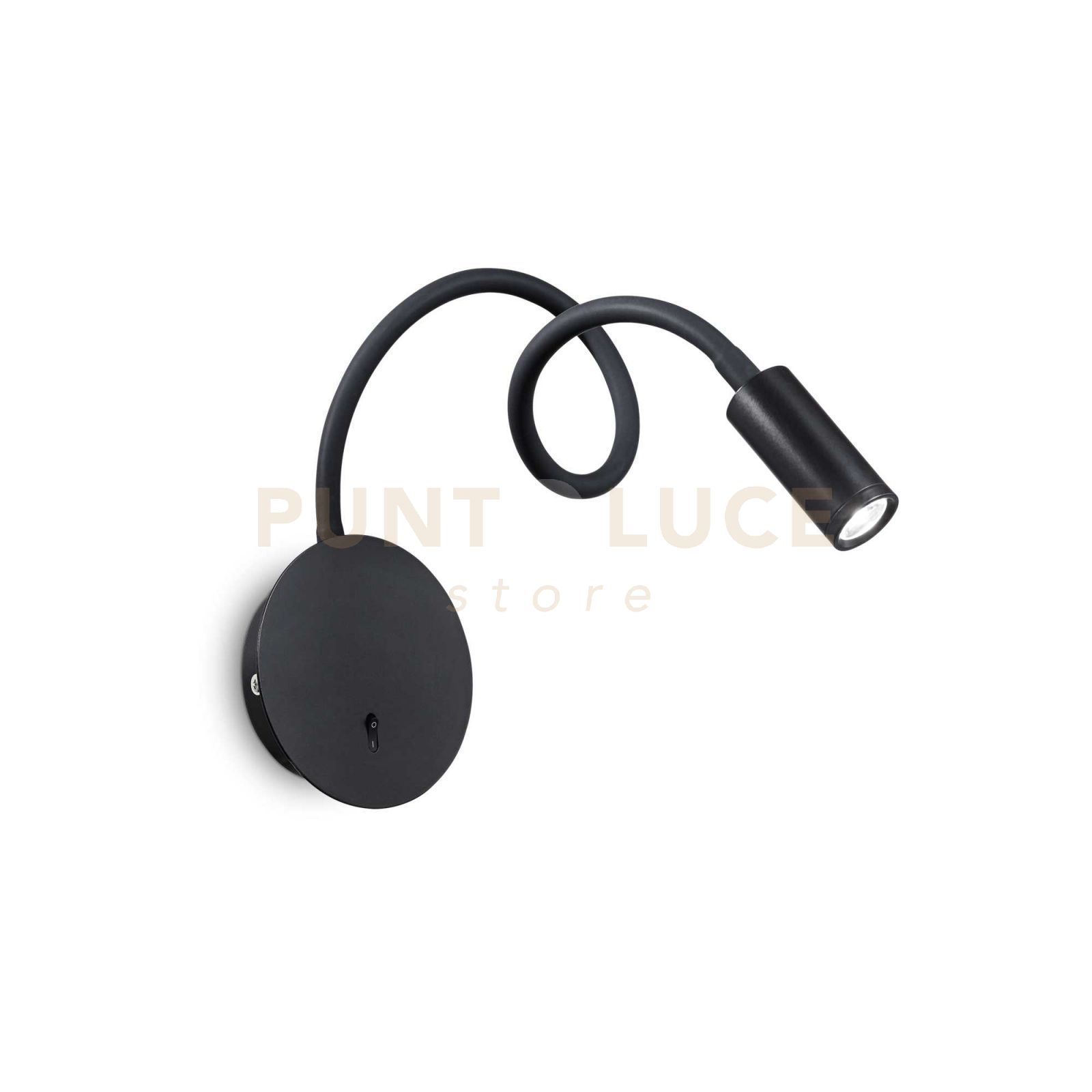 foto del prodotto lampada da parete focus 2 ap nero