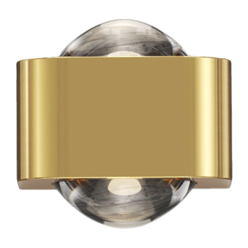 foto del prodotto lampada da parete francese retr in rame, lampada da comodino minimalista per camera da letto, lampada da parete per studio interno