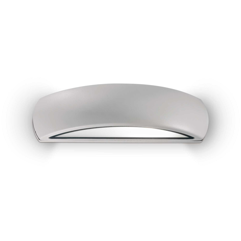 foto del prodotto lampada da parete giove ap1 grigio ideal lux