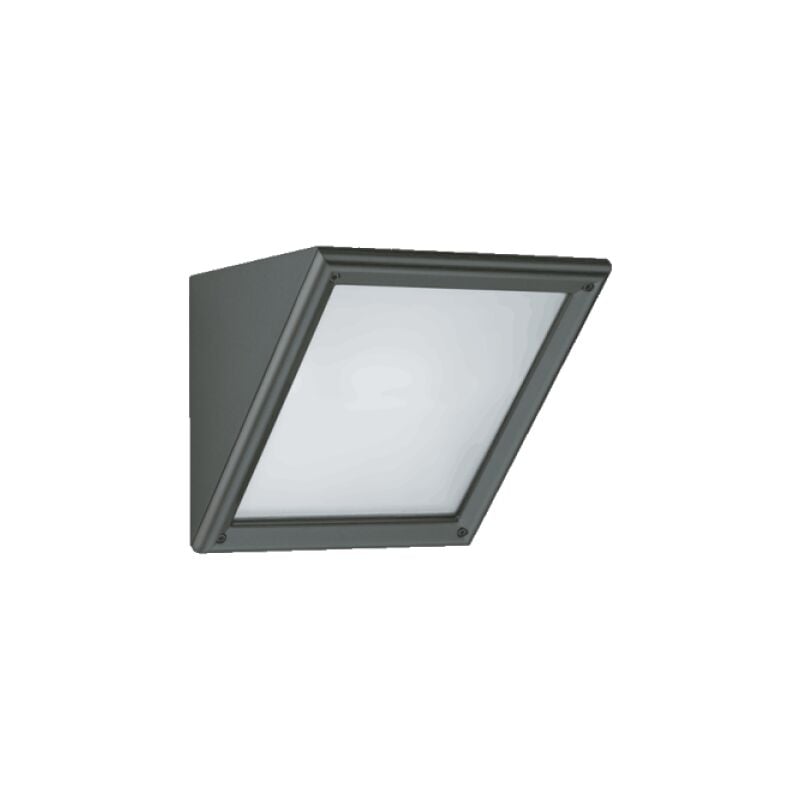 foto del prodotto lampada da parete goccia illuminazione triangolo piccolo 1xe27 max 75w antracite - 4170an