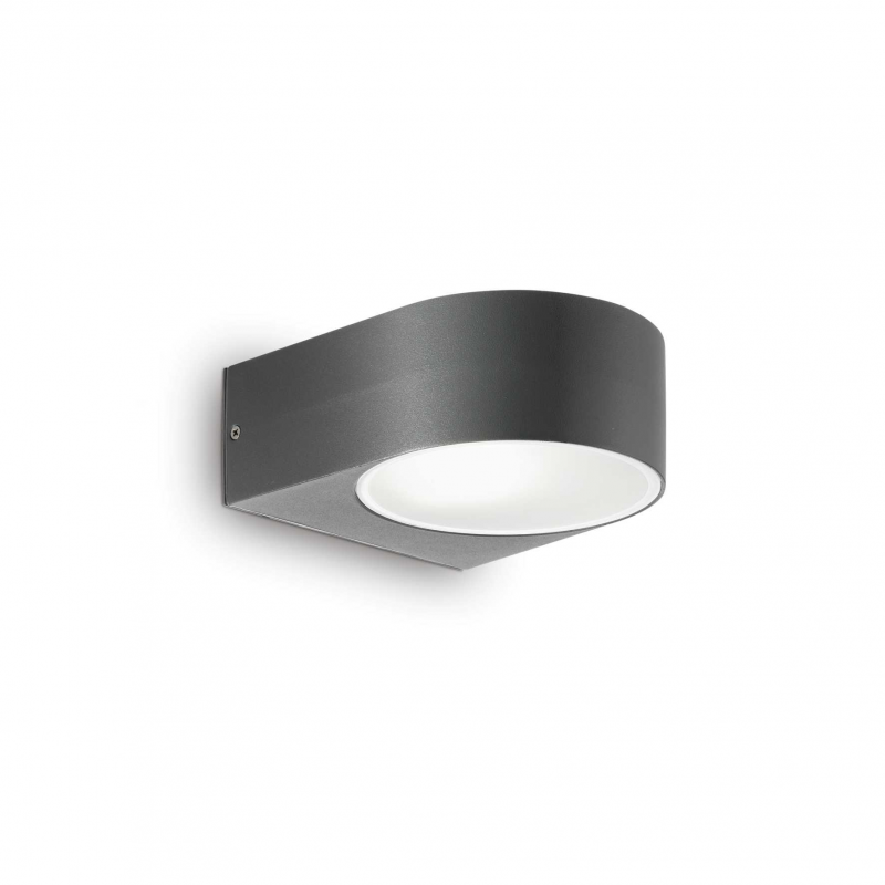 foto del prodotto lampada da parete iko ap1 antracite ideal lux