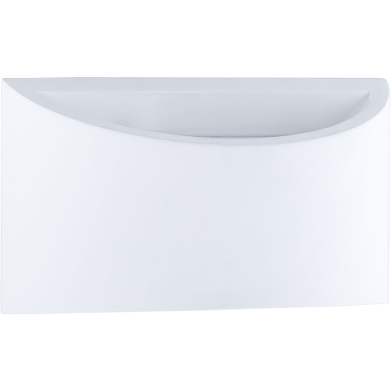 foto del prodotto lampada da parete interni lampada parete corridoio luce indiretta updown g9 senza illuminante, gesso bianco paco home