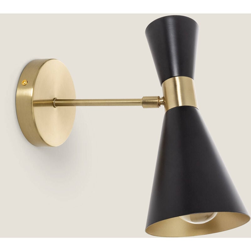 foto del prodotto lampada da parete jigger nero
