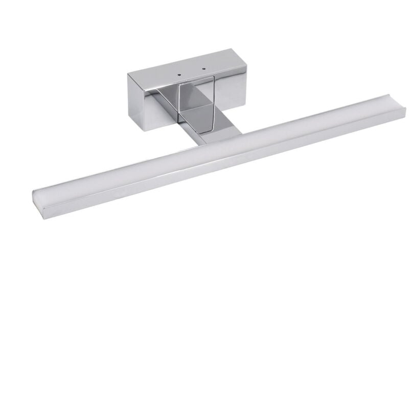 foto del prodotto lampada da parete keira led 8w 4000k 40cm ip44 cromo