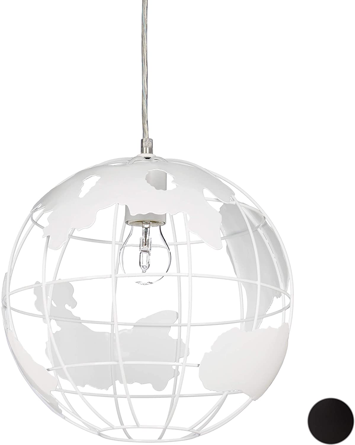 foto del prodotto lampada da parete lampada da terra decorazione di design con paralume a sospensione globo bianco sferico 13 0001352 2