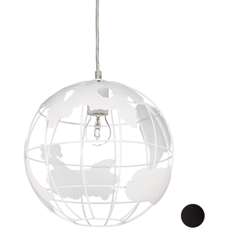 foto del prodotto lampada da parete lampada da terra di design decorazione con paralume a sfera a sospensione bianco globo