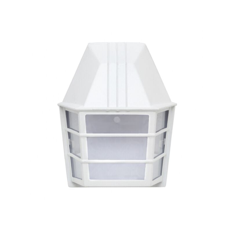 foto del prodotto lampada da parete lavanda 1xe27 bianco 23,5x19,5x11