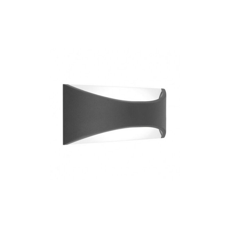 foto del prodotto lampada da parete led 12w 660lm 160 230v ip65 bianco hot 3000k