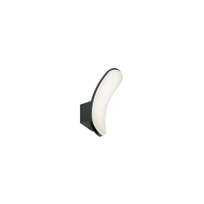 foto del prodotto lampada da parete led sovil virgola 15w 4000k grafite 99198 16
