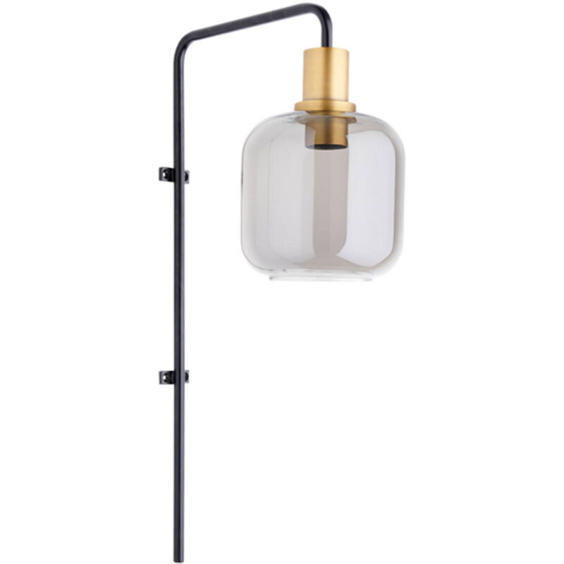 foto del prodotto lampada da parete - lekar - bronzo - vetro - - light&amp;living