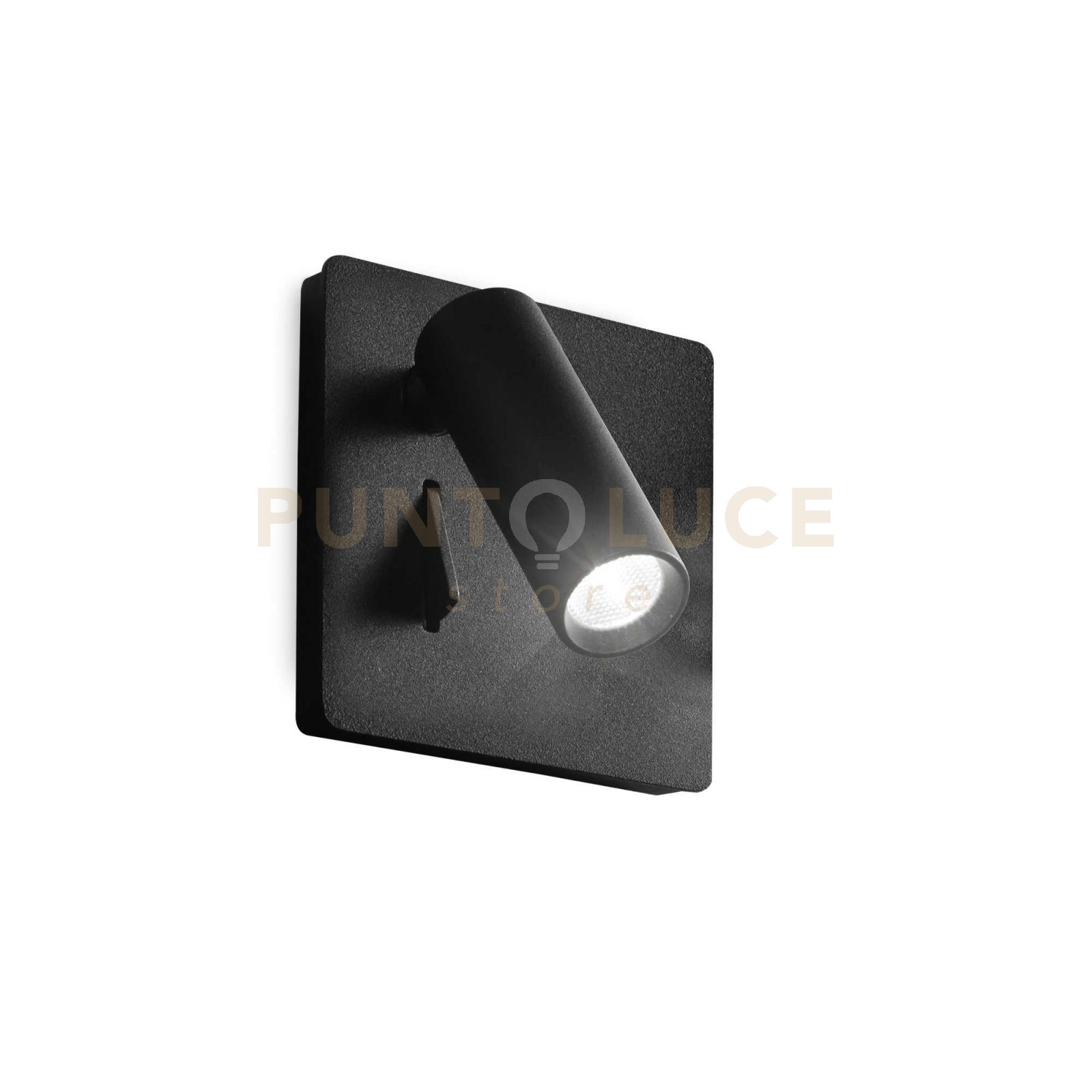 foto del prodotto lampada da parete lite ap nero