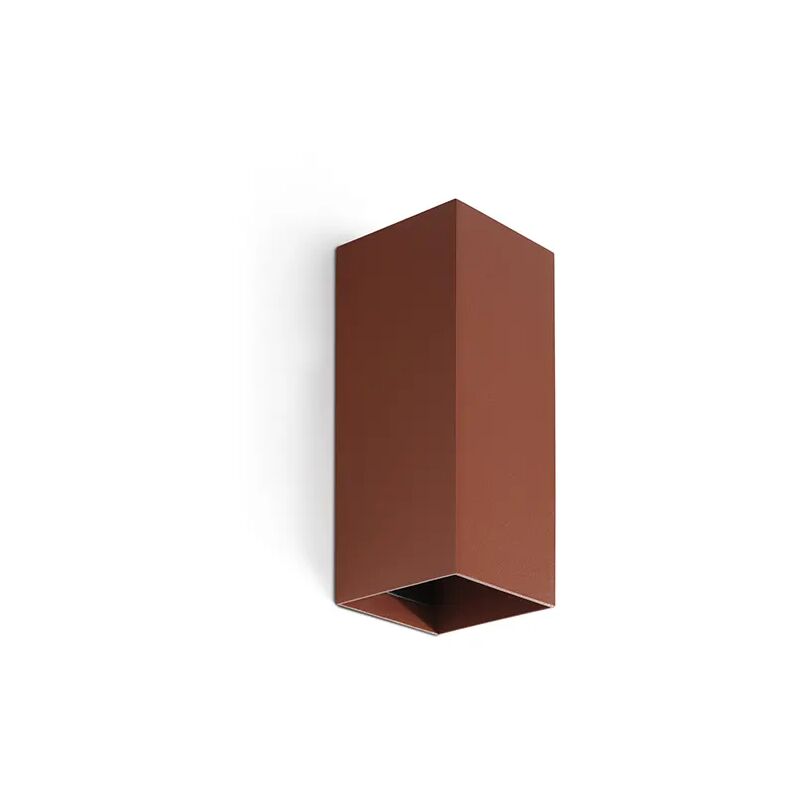 foto del prodotto lampada da parete lune quadrata in terracotta liscia 40549