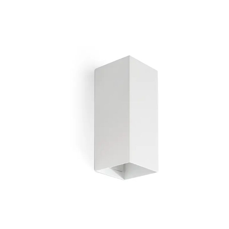 foto del prodotto lampada da parete lune quadrata liscia bianca 40546
