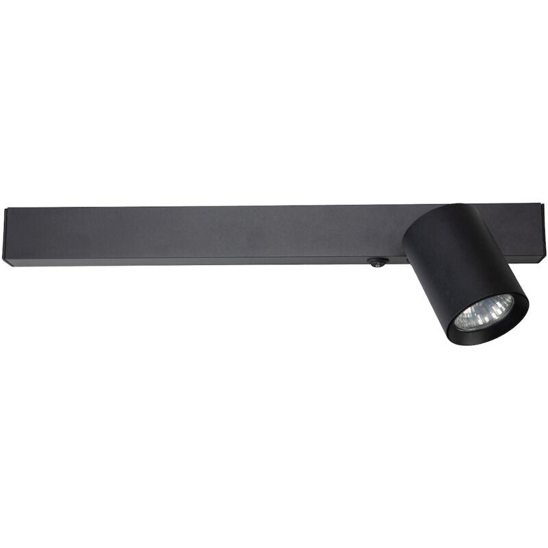 foto del prodotto lampada da parete magnet 9w 1xgu10 3000 4000k nero destra
