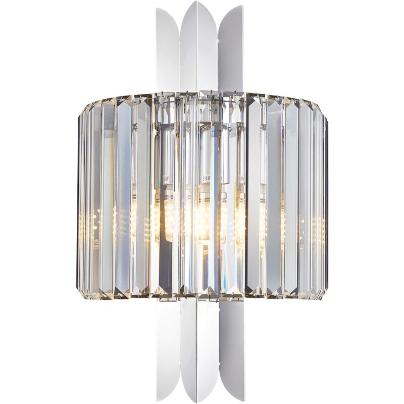 foto del prodotto lampada da parete margot chrome 2xe14