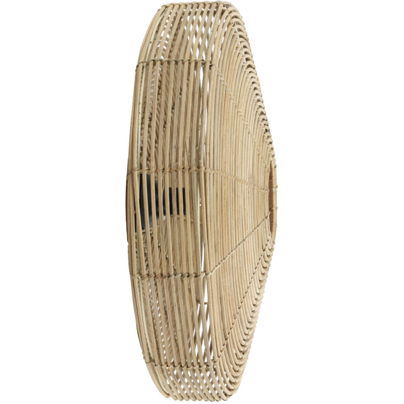 foto del prodotto lampada da parete mataka marrone rattan light living
