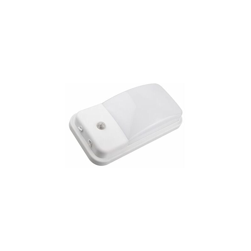 foto del prodotto lampada da parete matel led sensore ip65 20w bianco freddo