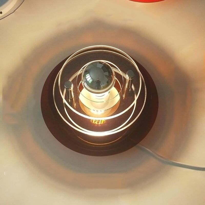 foto del prodotto lampada da parete medievale, ufo ultra moderna space age anni 70 bauhaus soggiorno camera da letto atmosfera hotel lampada da parete, lampada da