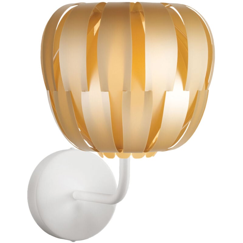 foto del prodotto lampada da parete moderna 1 luce queen in polilux oro d29 made in italy