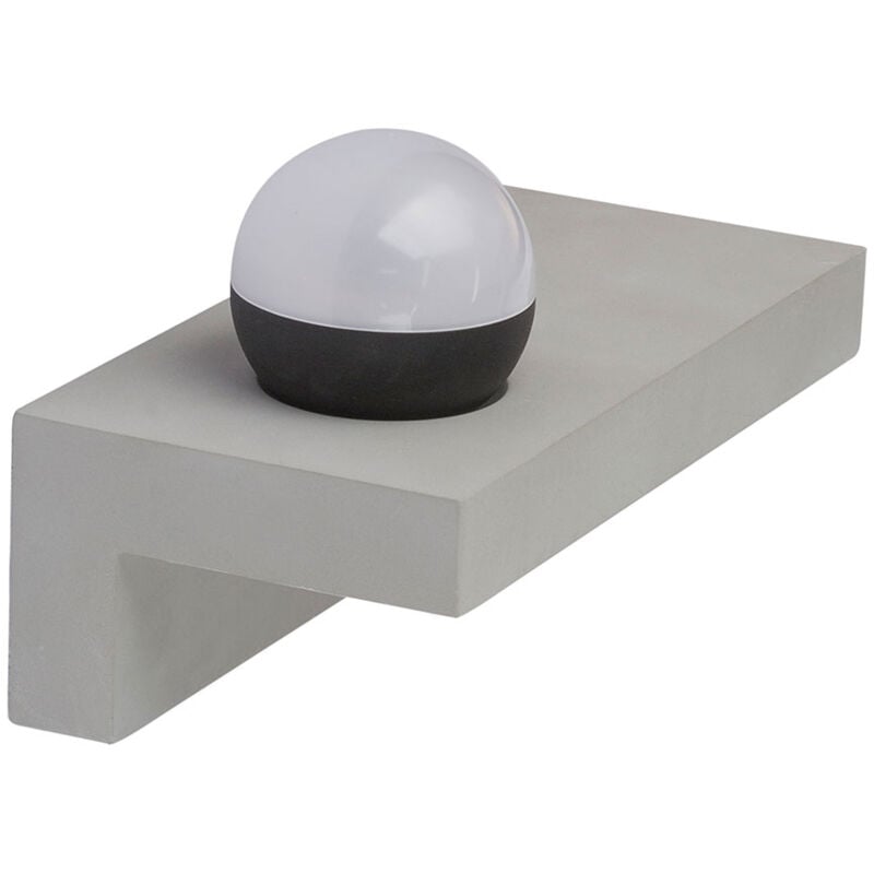 foto del prodotto lampada da parete moderna, lampada da corridoio, lampada da camera da letto, lampada da parete a led in cemento, 7w 690lm bianco caldo, lxh 30x17,5 cm