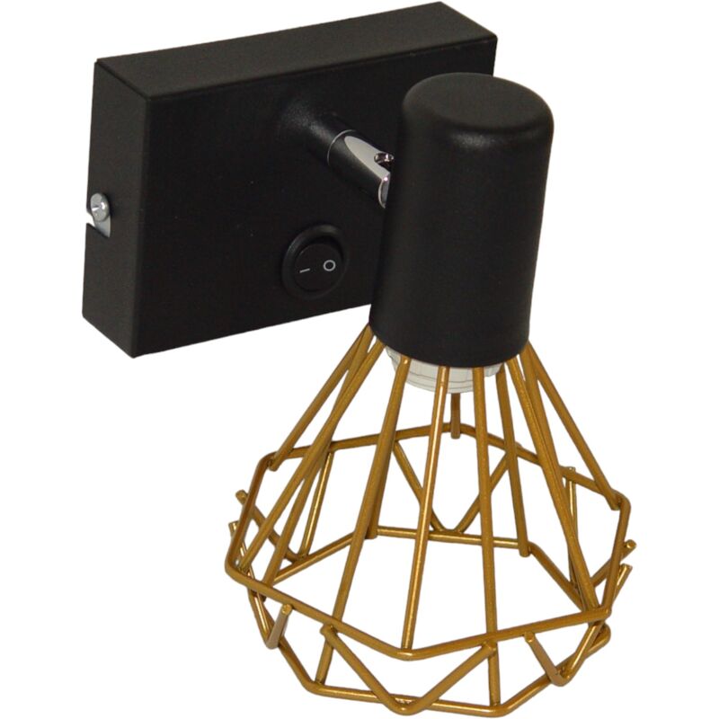 foto del prodotto lampada da parete moderna loft mini szach 2745 k a 1