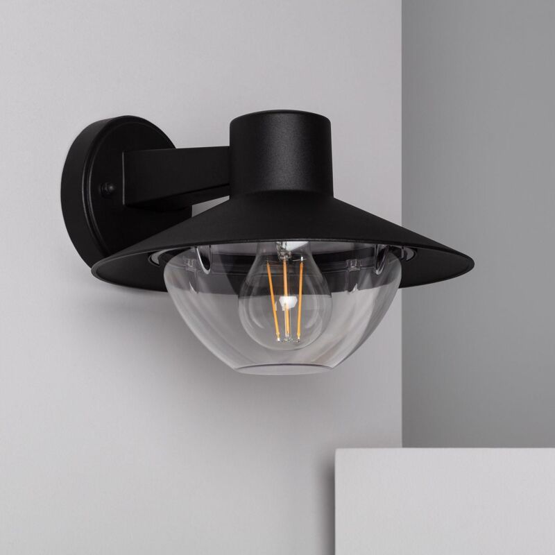 foto del prodotto lampada da parete neiva nero