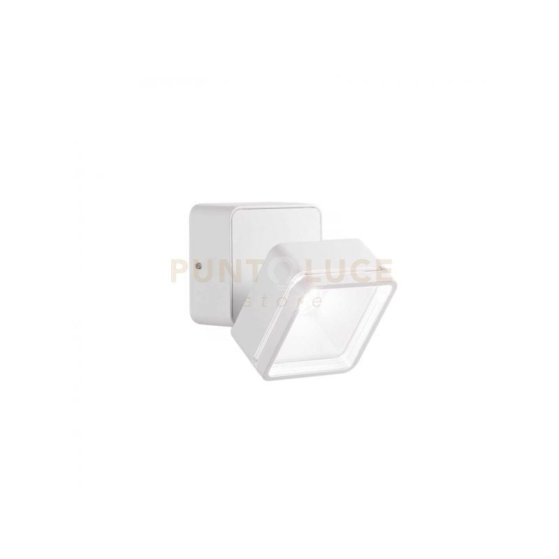 foto del prodotto lampada da parete omega ap square bianco 4000k